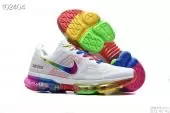 nike air max 2019 hommes running shoe rainbow white